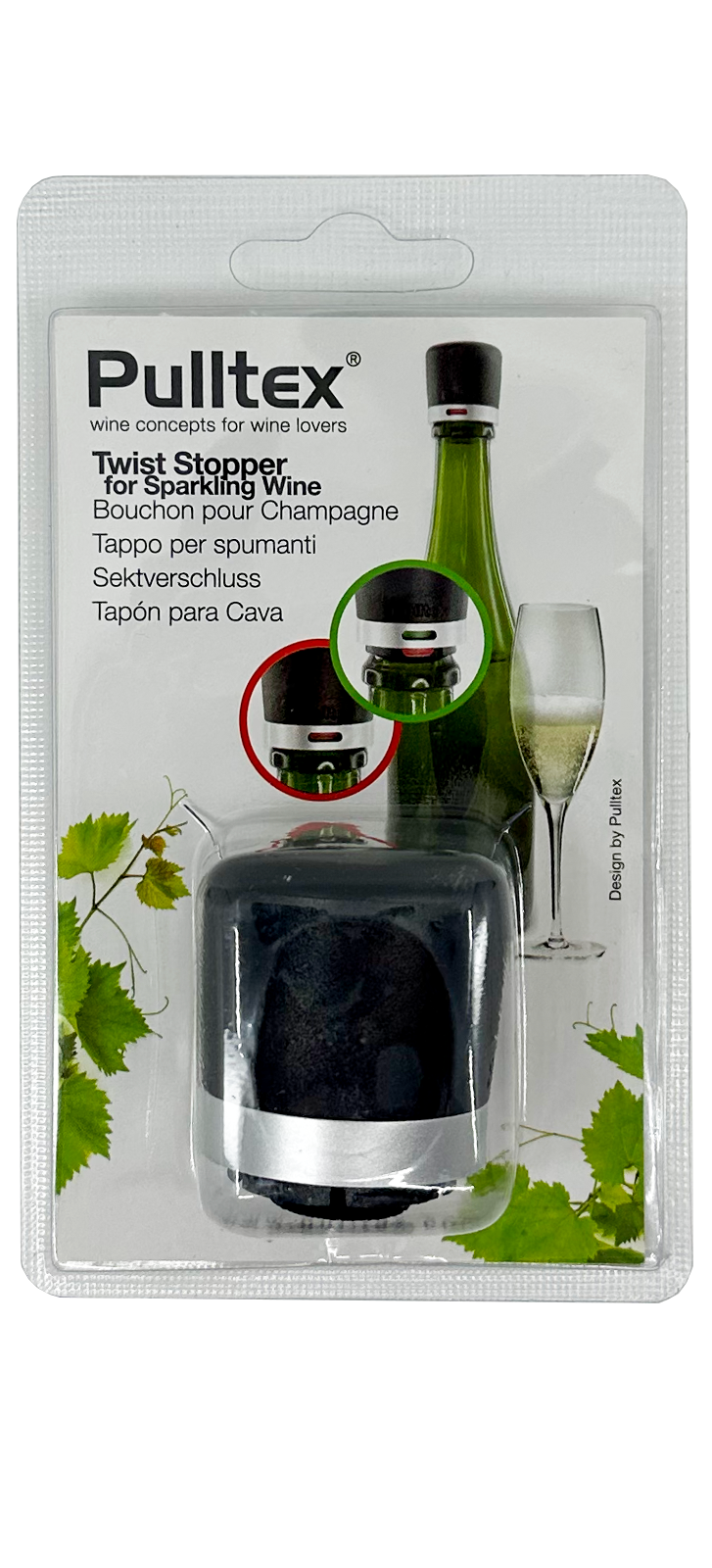 Vakuuma_korkis_dzirkstosajiem_viniem_Pulltex_Blister_Twist_Black_bez_fona